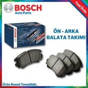 Resim Honda Civic Fd6 Fb7 1.6 Bosch Ön Arka Fren Balata Takımı 2007 - 2016 Bayisinden Orijinal
