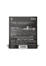 Resim D'addario Etb92-5 Xl Nylon Tapewound 5 Telli Bas Gitar Tel Seti - 50-135 Medium Profesyonel Siyah Naylon Sargı, Sıcak Ve Perküsyif Ton, Pürüzsüz Yüzey Ve Uzun Ömürlü Yapı 