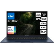 Resim Vivobook 15 i7-1355U 16 GB 1 TBSSD Iris Xe Graphics 15.6" FHD Windows 11 Pro Notebook X1504VA-NJ1499AT48 