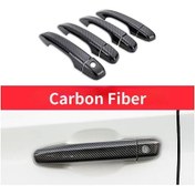 Resim Dashanshop 2018-2022 Honda Accord Karbon Fiber Kaput Kolu Koruyucu 8 Parça 