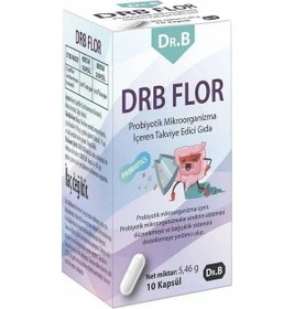 Resim Dr.b Drb Flor Probiyotik İçeren 10 Kapsül 