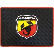 Resim Abarth Torpido Üstü Kaydırmaz Ped Telefon Tutucu 