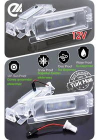 Resim Kıa Rio 4 Hatchback Canbus Led Plaka Aydınlatma Ledi Lambası 