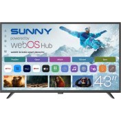 Resim Sunny SN43DAL540C 43" 109 Ekran Dahili Uydu Alıcılı Full HD Smart LED TV 
