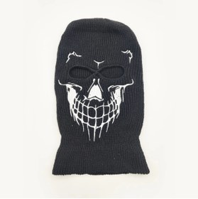 Resim DÜKKAN DESİGN Kuru Kafa Detaylı Kar Maskesi 