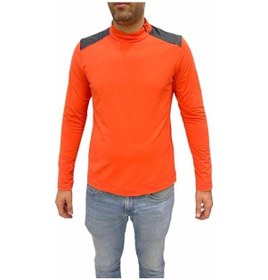 Resim Poivre Blanc Erkek Sweatshirt-Turuncu-L 
