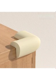 Resim Tongdashop 1 Adet Beige Mobilya Köşe Koruyucu, Çarpışma Önleyici Bant Ve Duvar Sticker 