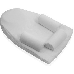 Resim Babyjem Kiraz Çekirdekli Düz Kafa Fonksiyonlu Reflü Yastığı Beyaz 