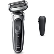 Resim Braun Seri 7 S1000s Kablosuz Tıraş Makinası - AutoSence - 360° Flex - EasyClick - Islak & Kuru 