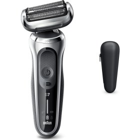 Resim Braun Seri 7 S1000s Kablosuz Tıraş Makinası - AutoSence - 360° Flex - EasyClick - Islak & Kuru 