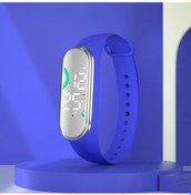 Resim Cloud011 Royal Blue Işıklı Spor Elektronik Saat Moda Basit Bileklik Öğrenci Yetişkin Diğer 