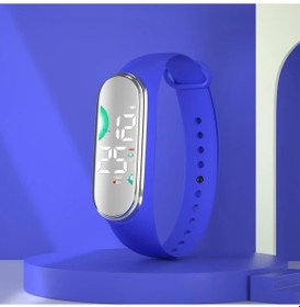 Resim Cloud011 Royal Blue Işıklı Spor Elektronik Saat Moda Basit Bileklik Öğrenci Yetişkin Diğer 