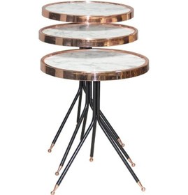 Resim Brc Olimpik Zigon Model Beyaz Mermer Metal Transmisyon Gold Kapl (401332268) 