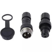 Resim Gx-16 2-Pin Su Geçirmez Mike Konnektör 