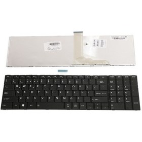 Resim Toshiba Uyumlu Satellite C850-148 Klavye Tuş Takımı Siyah 
