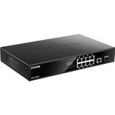 Resim 8 Port Gigabit (8 Poe - 125W) Yönetilmeyen Poe Anahtarı DGS-1010MP 