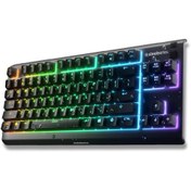 Resim STEELSERIES APEX 3 TKL GAMING KLAVYE SESSIZ SWITCH IP32 SIVI DAYANIKLILIK TR LAYOUT 