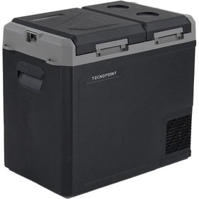 Resim tecnopoint 50 Litre Çift Bölmeli Oto Buzdolabı 12/24v 