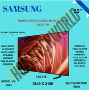 Resim Samsung 55'' 139 Ekran Uydu Alıcılı 4K Ultra HD Smart OLED TV 