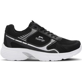 Resim Slazenger Mırage I Kadın Koşu &amp Yürüyüş Ayakkabı Siyah / Beyaz Siyah / Beyaz 