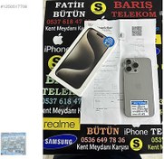 Resim Apple iPhone 15 Pro Max İkinci El TR | 256 GB | Natürel Titanyum İkinci El İPHONE 15 PRO MAX 256 GB 12 AY GARANTİLİ BARIŞ TELEKOM