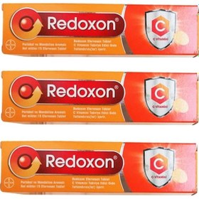 Resim Vitamin C 1000 Mg Efervesan 15 Tablet 3 Adet 