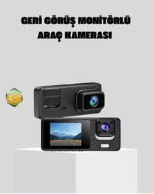 Resim Cosmotex Full Hd 3'lü Araç Kamerası Geri Görüş Destekli Park Modlu 1080p Dvr 13503369 