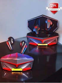 Resim Genel Markalar Gürültü Engelleyici RGB Işıklı Kablosuz Gaming Kulaklık 