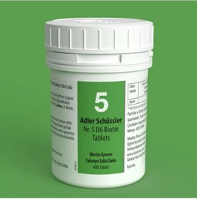 Resim Adler Schüssler Nr.5 Biotin 400 Tablet 