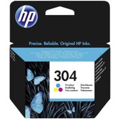 Resim HP N9k05ae 304 Üç Renkli Mürekkep Kartuşu 