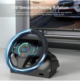 Resim 270 Simracing Pc İçin Oyun Yarış Direksiyon Ps3/Ps4/Switch/Xbox One/Xbox Serisi X/S 