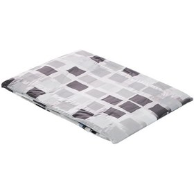 Resim D-20432 Banyo Perdesi Paradise Grey Siyah 