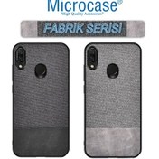 Resim Huawei P Smart 2019 Fabrik Serisi Kumas & Deri Desen Kilif 392102864 