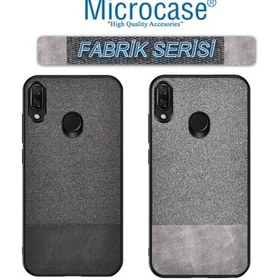 Resim Huawei P Smart 2019 Fabrik Serisi Kumas & Deri Desen Kilif 392102864 