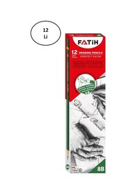 Resim Fatih Dereceli Kurşun Kalem 8b 12 Li 