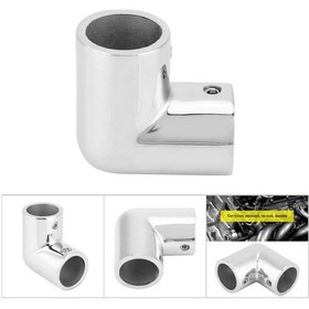 Resim Jeemson 316 Paslanmaz Çelik 2 Yollu Boru Bağlantı Elemanı - 25mm Çap, 3mm Kalınlık, Yansıtıcı Parlak, Korozyona Dayanıklı 