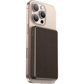 Resim Benks MP17 Armorgo M-Safe Özellik Armortint Aramid Fiber Qi2 Teknolojili Powerbank 15W 10000MAH Gold 