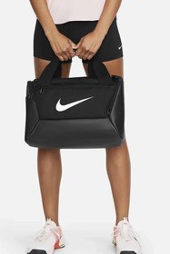 Resim Nike Antrenman Spor Çantası (Ekstra Küçük Boy, 25 L) Unisex Spor ve Seyehat Çantası DM3977-010-SIYAH 