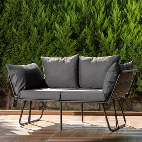 Resim Pafu Viper İkili Katlanır Su Geçirmez Bahçe Koltuğu 