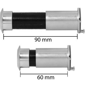 Resim Kapaklı Çelik Kapı Dürbünü 60X90, Dayanıklı ve Şık Tasarım, Güvenliğinizi Artırır. 
