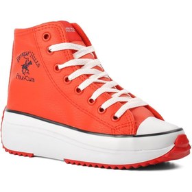 Resim Beverly Hills Polo Club Po-30021 Kırmızı İçi Polarlı Kadın Hi Sneaker 
