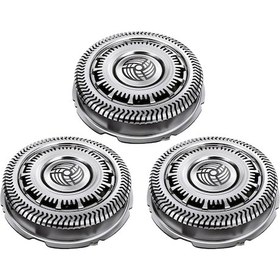 Resim Skycity Philips Norelco Sh90/52 Uyumlu S7000 S9000 İçin Metal Tıraş Bıçağı Değiştirme Seti 3 Adet 
