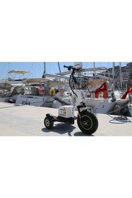 Resim Ginger V.7 Orjinal Marka 2023 Model Yeni Sıfır Elektrikli Scooter Mypet 48v 500 Watt 