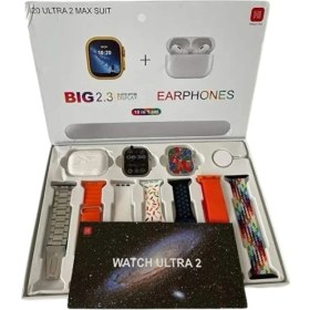 Resim Astraltech 9 Ultra Akıllı Saat 49MM 2inç Ekran 7 Kordonlu ve Bluetooth Kulaklık 