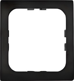 Resim Inprojal Tekli Priz Çerçeve Antrasit Siyah 