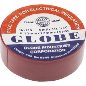 Resim Globe Kırmızı Elektrik Bandı - Izole Bant 