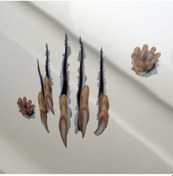 Resim Sones Araba Pvc Kendinden Yapışkanlı Çizik Kişiselleştirilmiş Çıkartmalar 