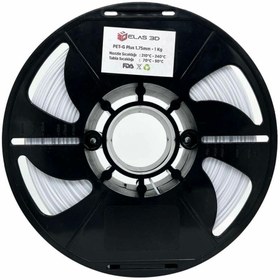 Resim ELAS 1.75 Mm Beyaz Petg Filament 1kg 