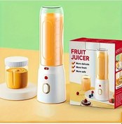 Resim Challenger Beyaz Çift Kupa Elektrikli Jüsin Blender Seti Kahve Öğütücü 1500mah Usb Şarj 