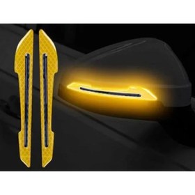 Resim EKT AYNA FOSFOR STİCKER TURUNCU 